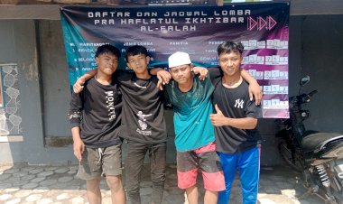 Lomba futsal dimenangkan oleh Team Slebew