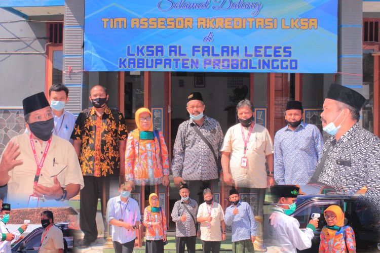 Kegiatan Visitasi Akreditasi LKS di LKSA Al Falah Leces Probolinggo