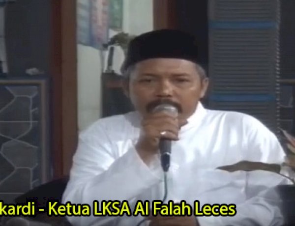 Sambutan Ust. Sukardi - Ketua LKSA Al Falah Leces