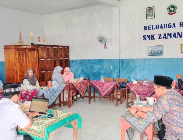 Rakor MKKS SMK Swasta Wilker Barat di SMK Zaman Hudi Kab.Probolinggo